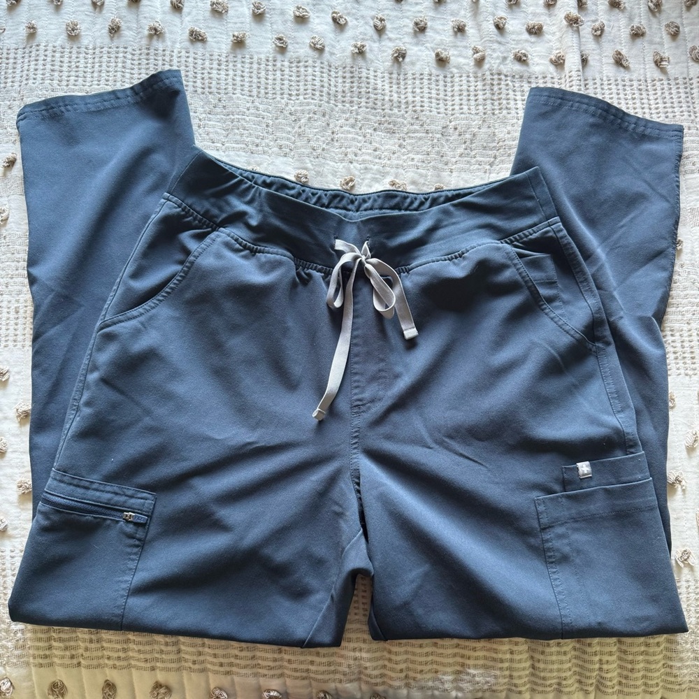 Figs High Waisted Yola in Dark Harbor Size L